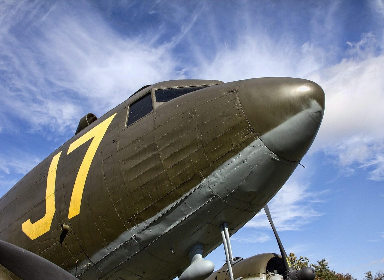 airplane, aircraft, military aircraft, military, wwii, air cargo, flight